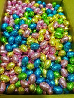 Chocolatier - Milk Chocolate Mini Eggs Assorted Foil - Bulk(6kg Box - Approx 800 Eggs) -AU Snack Sales Store 20190319 133013 1 63649.1568017271