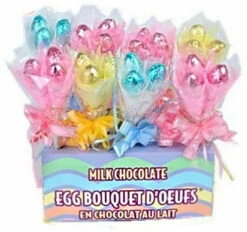 Easter Egg Bouquet - Milk Chocolate (36 X 27g In A Display Unit)