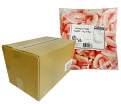 Allseps Bulk False Teeth (8x1Kg Bags) -AU Snack Sales Store Allseps False Teeth 8 x 1 kg bag 93691.1568017590