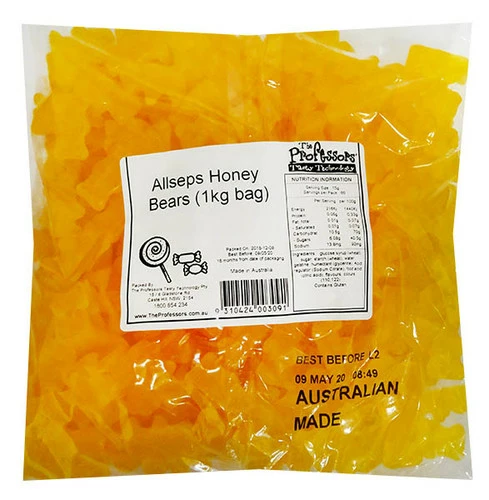 Allseps Bulk Honey Bears (8x1Kg Bags) 2 Allseps Bulk Honey Bears (8x1Kg Bags) - Image 2
