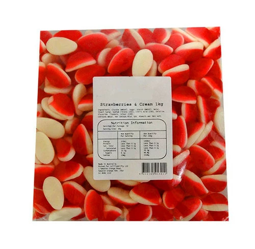 Allseps Strawberries And Cream (1kg Bag) 1 Allseps Strawberries And Cream (1kg Bag)