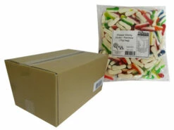 Allseps Bulk Witchetty Grubs - Rainbow (8x1Kg Bags) -AU Snack Sales Store Allseps rainbow witchy grubs 8x1kg bulk box display 24366.1680743512