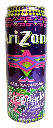 Arizona Iced Tea Cans - Grapeade (24 X 680ml)