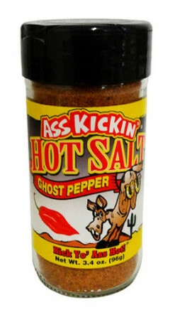 Ass Kickin Hot Salt - Ghost Pepper (96g Jar)