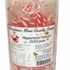 BBS - Christmas Mini Candy Cane Jar (200 Pc X 4g Pops)