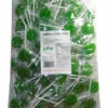 Sweet Treats Flat Pops - Single Colour - Green (1kg Bag - Approx 125pc)