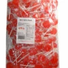 Sweet Treats Flat Pops - Single Colour - Red (1kg Bag - Approx 125pc)