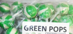 Ball Pops - Green (1kg Bag - Approx 50pc)