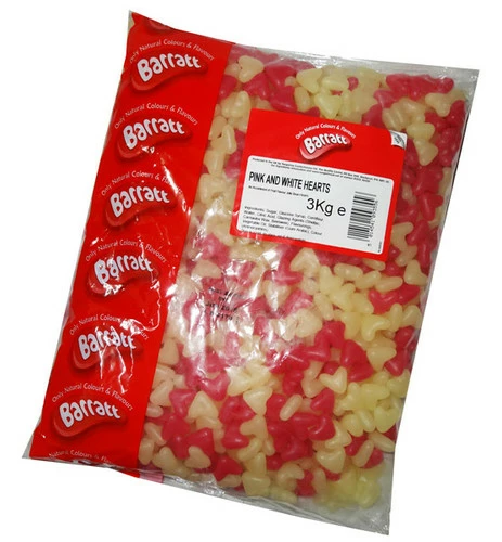 Barratt Jelly Bean Love Hearts (3kg Bag) 2 Barratt Jelly Bean Love Hearts (3kg Bag) - Image 2