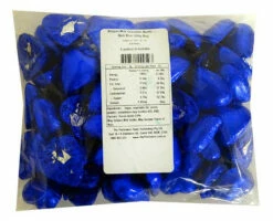 Belgian Milk Chocolate Hearts - Dark Blue (500g Bag) -AU Snack Sales Store Belgian Milk Chocolate Hearts Dark Blue 500 g Bag 04611.1542429644