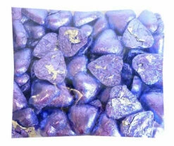 Belgian Milk Chocolate Hearts - Mauve (500g Bag)