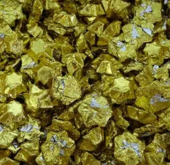 Belgian Milk Chocolate Stars - Gold (5kg Box)