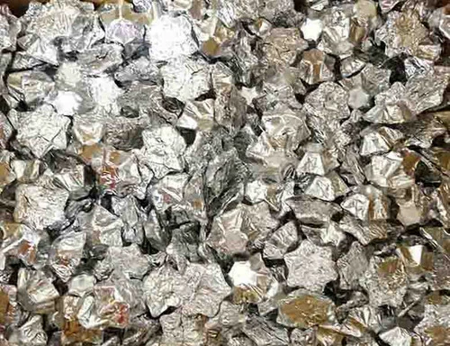 Belgian Milk Chocolate Stars - Silver (5kg Box) 2 Belgian Milk Chocolate Stars - Silver (5kg Box) - Image 2