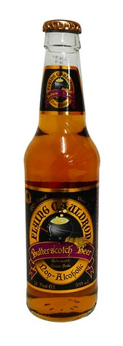 Flying Cauldron Butterscotch Beer (4 X 355ml Glass Bottles In A Display Unit)