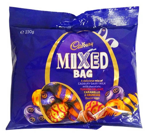 Cadbury Mixed Selections Bag(230g Bag - Approx. 21 Eggs) 1 Cadbury Mixed Selections Bag(230g Bag - Approx. 21 Eggs)