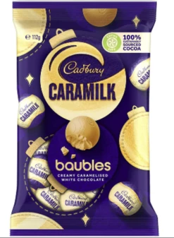 Cadbury Caramilk Baubles (112g Bag)