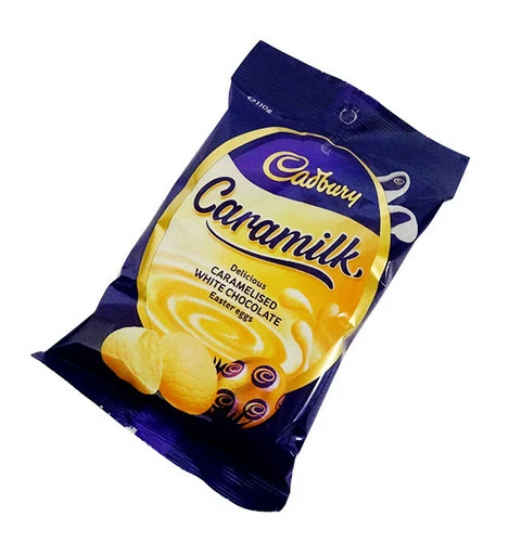 Cadbury Caramilk Mini Eggs(113g Bag - Approx 14eggs Per Bag) - B/B June 24