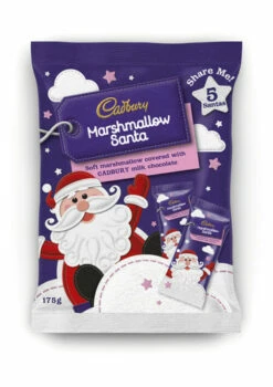 Cadbury Marshmallow Santas Sharepack (175g Bag)