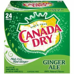 Canada Dry - Ginger Ale (24 X 355ml Cans In A Display Unit)