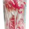 Candy Showcase Swirly Heart Pops - Pink (24 X 12g In A Tub)