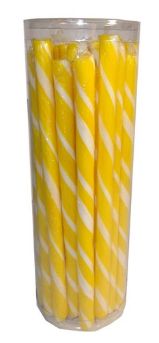 Candy Poles Jar - Yellow (30 X 18g)