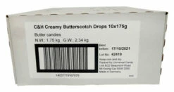 Cavendish & Harvey - Butterscotch (10pc X 175g Tin) -AU Snack Sales Store Cavendish Harvey Butterscotch 10pc x 175g tin fron view 95253.1600153065