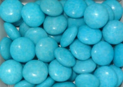 Choc Drops - Light Blue Single Colour Smarties Clones (500g Bag) -AU Snack Sales Store Choc Drops Light Blue 40792.1409899732
