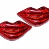 Chocolate Gems - Chocolate Kisses - Red Foil (500g Bag / Approx 60 Pieces)