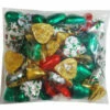 Chocolate Gems - Chocolate Hearts - Christmas Mix (500g Bag / Approx 60 Pieces)