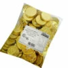 Chocolate Gems - Medallions - Gold (1kg Bag- Approx 80 Medallions)