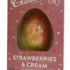 Chocolatier - Strawberries & Cream White Chocolate Egg (150g )