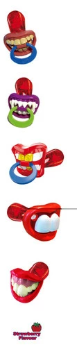 Bpop Crazy Teeth Pacifiers (24 X 15g Display Tower)