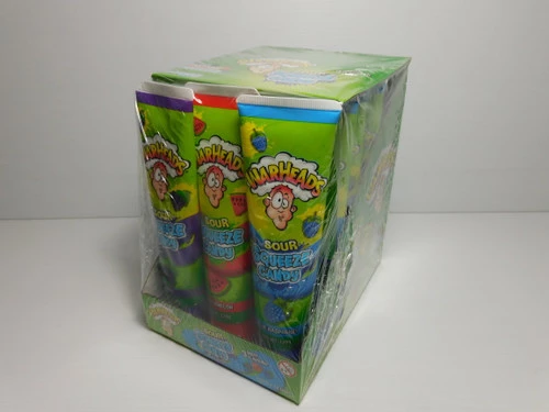 Warhead Sour Squeeze Candy (12 X 120g Tubes In A Display Unit) 1 Warhead Sour Squeeze Candy (12 X 120g Tubes In A Display Unit)