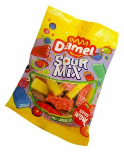 Damel Sour Rainbow Brixx (14 X 150g Bags Per Box) -AU Snack Sales Store Damel Sour Rainbow Brixx 14 x 150g bags per box bag 95589.1633585613