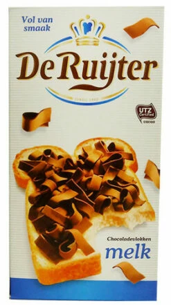 De Ruijter - Milk Chocolate Flakes(300g)