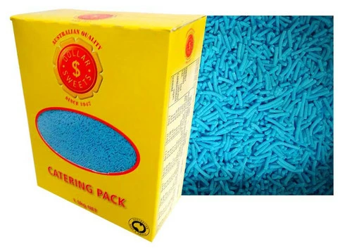 Dollar Sweets Blue Cake Topping Sprinkles (1.5kg Catering Box) - Image 3