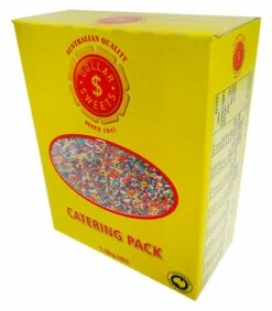 Dollar Sweets Rainbow Cake Topping Sprinkles (1.5kg Catering Box) -AU Snack Sales Store Dollar Sweets Rainbow Cake Topping Sprinkles 1.5kg Catering Box 38635.1633585667
