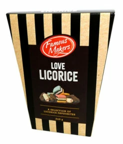 Famous Makers - Love Licorice (240g Box)