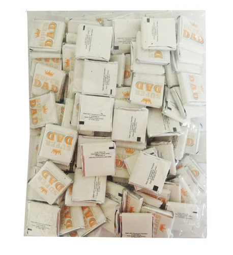 Fathers Day Belgian Chocolate - Super Dad (700g Bag / Approx 100pc) 1 Fathers Day Belgian Chocolate - Super Dad (700g Bag / Approx 100pc)