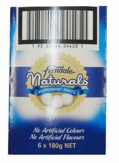 Ferndale Naturals - Peppermint Mint Jars (6 X 180g)