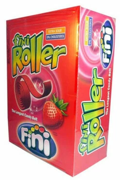 Fini Roller - Strawberry (40 Belts X 20g In A Display Unit)