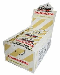 Fishermans Friend - Honey - Lemon Menthol(12 X 25g Bags) -AU Snack Sales Store Fishermans Friend Honey Lemon Menthol 12 x 25g bags 98928.1633586196