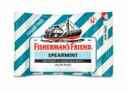 Fishermans Friend - Spearmint Sugar Free (12 X 25g Bags)