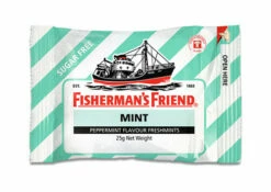 Fishermans Friend - Mint - Peppermint Sugar Free (12 X 25g Bags)