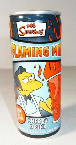 The Simpsons Flaming Moe Energy Drink (24 X 248ml Cans)