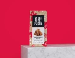 OH! Fudge - Gingerbread Flavoured Fudge (150g Box)