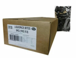 Fyna Liquorice Bites (8 X 1kg Bags)