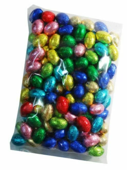 Fyna - Solid Mini Eggs Asstd Milk Chocolate (1kg Bag)