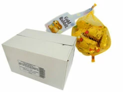 Gold Easter Bunny S Net - Milk Chocolate (50 X 80g Bag) -AU Snack Sales Store Gold Easter Bunies Net Milk Chocolate 40pc 78g bags display 38413.1600811954