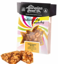 Gourmet Chilli Peanut Brittle - Card Wrap (150g)